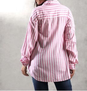 Pink Striped Shirt