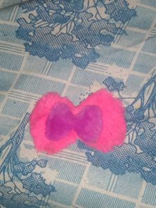 Pink Bow Clip