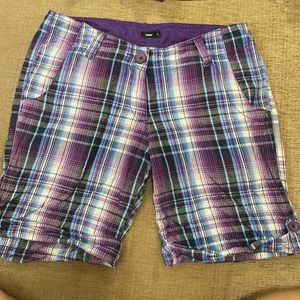Chequered Shorts