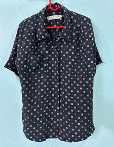 New Printed Blue Shirt
