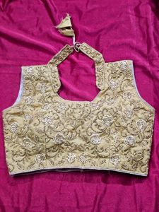 Embroidered Gold Blouse