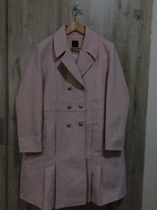 Lovely Rose Pink Wool Overcoat