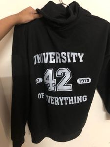 URBANIC Black Hoodie