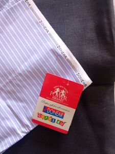 Striped shirt pant fabric