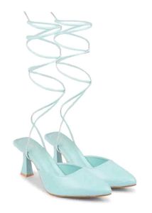 Elegant Light Blue Heels