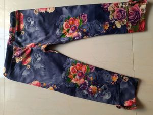Multi Coloured Capri For Girls