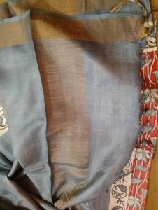 Silk Floral Print Saree