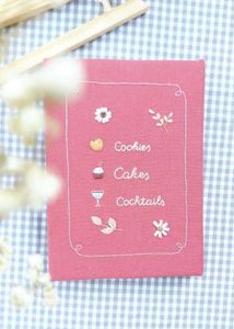 Hand Embroidered Book Cover