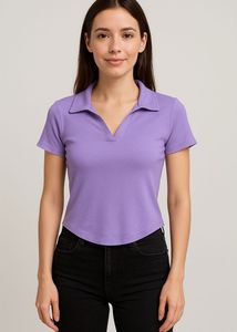 Cute Lilac Crop Top