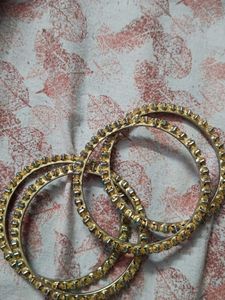 Pastel Rhinestone Bangle Bracelet