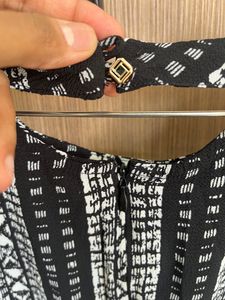 Short Black And White Jumpsuit