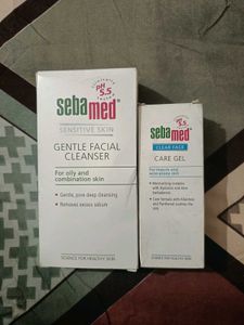 pack of 2, gentle cleanser & care gel