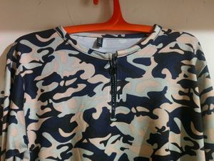 Cool Camo Print T-Shirt