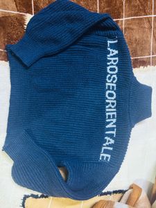 Navy 1956 Knit Half-Zip Sweater