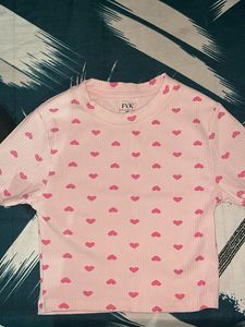 Pink Heart Tee