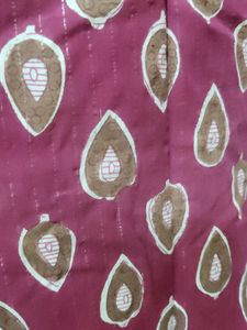 Zari Linning Cotton Kurta And Duptta
