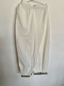 Lace Kurta With Harem Pants And Dupatta