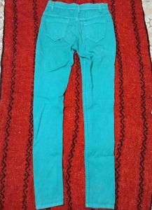 Sea Green Jeggings/Jeans
