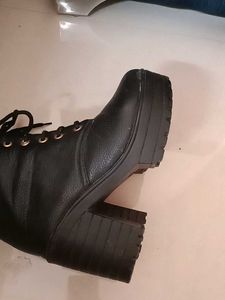 Black High Heel Boots