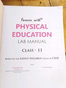 Physical Education Lab Manual Class 11
