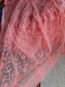 Partywear Anarkali Embrodery Work Kurt