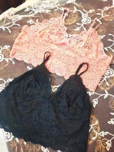 Lace Bralette Set of 2