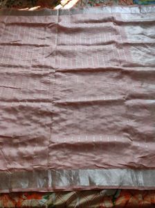 Baby Pink kanchipuram silk Saree