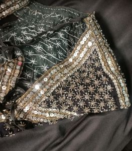 OFFER🥳Chiffon Designer Saree( No Blouse)🤎😍