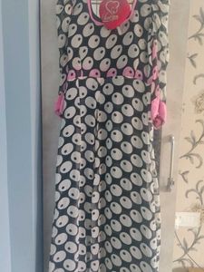 Polka Dot Maxi Dress