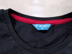 Crop Tshirt Black(New)