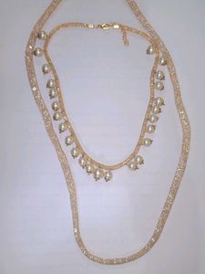 Layered Pearl Necklace