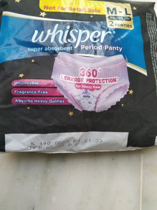 Whisper Period Penty 10