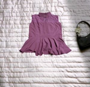 Lace net Party Wear Top