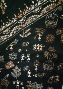 Madhubani Kaatha Stitch Kurta For Men