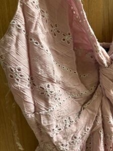 Cute Pink Eyelet Dress