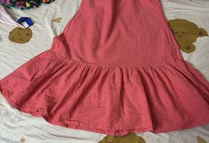 Cute Pink Floral Dress