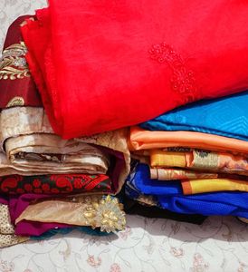 😍 Assorted Festive Sarees 😍 100-300Rs Only