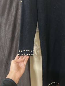 Black Knit Mini Dress