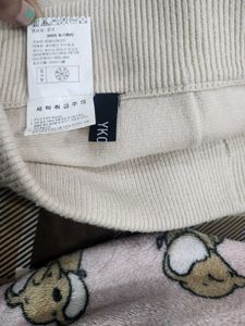 Cream Knit Pants