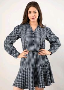 Black &amp; White WOMEN TWO PIECES WESTERN DRESS