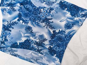 Rose Print Top