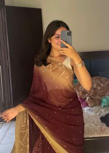 Elegant Ombre Saree