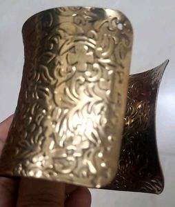 Antique Golden Cuff Bracelet
