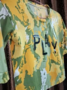 Cute Camo &#39;Play&#39; Tee