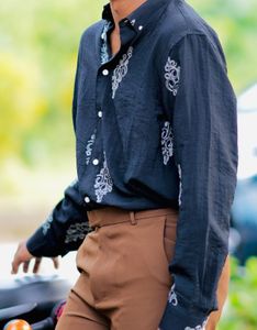 Stylish embroider Men's Shirt