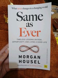 🆕 Same As Ever Book By Morgan Housel Paperback