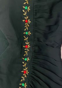 Elegant Black Dress - 40 Size