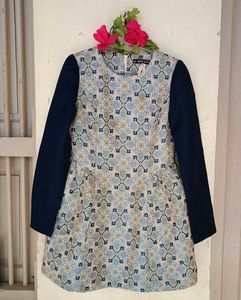 Patterned Fit &amp; Flare Dress Gorgeous pc