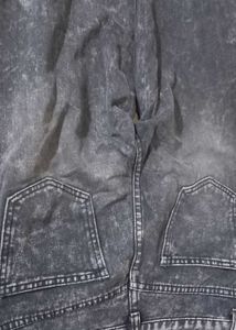 Charcoal Grey Baggy Jeans From Urbanic
