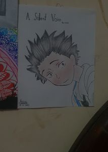 Art Of Anime Boy From The Movie A Silent Voice